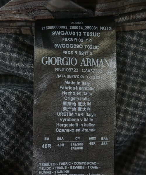 GIORGIO ARMANI ชุดสูทแบบครบเซต (อื่นๆ)