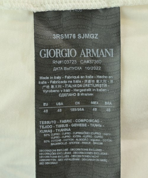 GIORGIO ARMANI เสื้อยืด/เสื้อท็อปส์