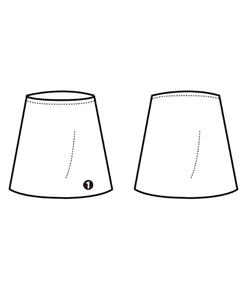 GIORGIO ARMANI กระโปรงยาวถึงเข่า