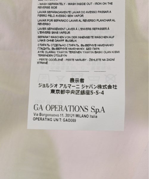 EMPORIO ARMANI เสื้อยืด/เสื้อท็อปส์