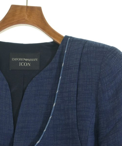 EMPORIO ARMANI แจ็คเก็ตไม่มีปก