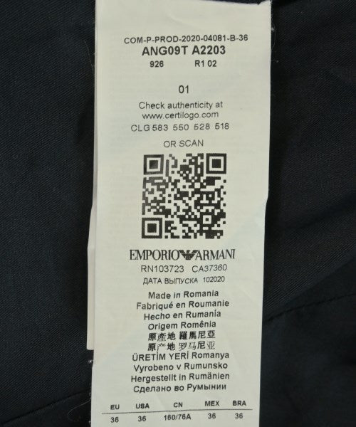 EMPORIO ARMANI เบลเซอร์/แจ็คเก็ตสูท