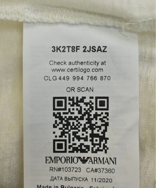 EMPORIO ARMANI เสื้อยืด/เสื้อท็อปส์