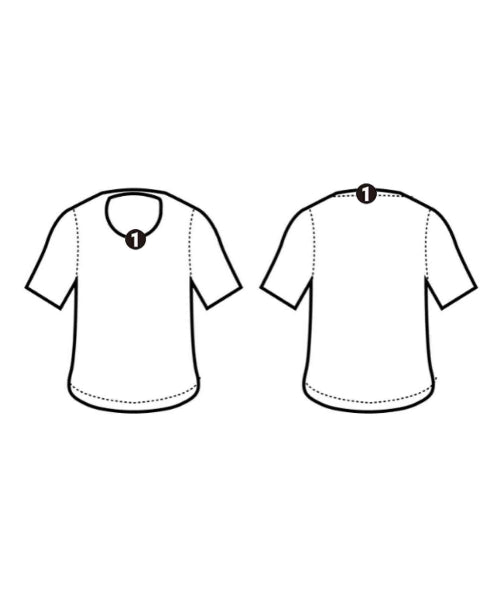 EMPORIO ARMANI เสื้อยืด/เสื้อท็อปส์