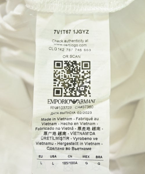 EMPORIO ARMANI เสื้อยืด/เสื้อท็อปส์