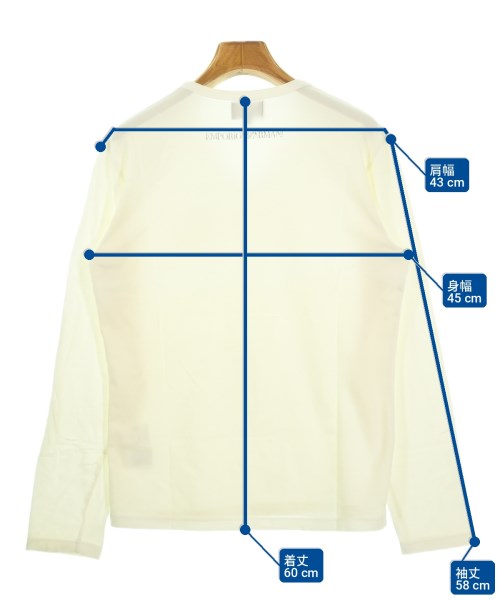 EMPORIO ARMANI เสื้อยืด/เสื้อท็อปส์