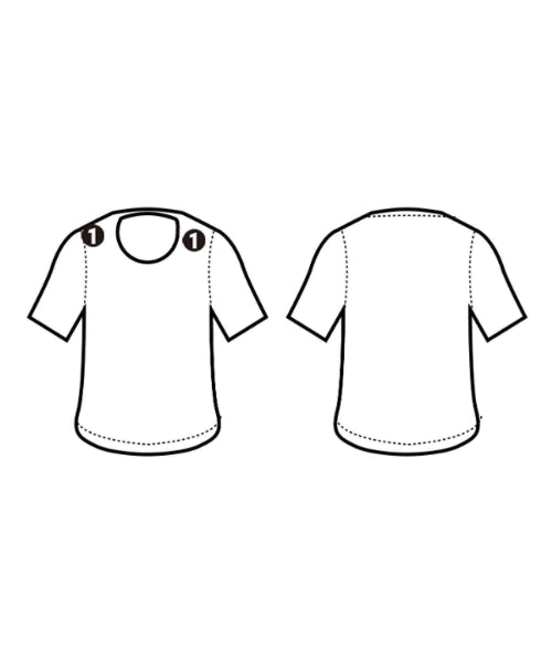 EMPORIO ARMANI เสื้อยืด/เสื้อท็อปส์