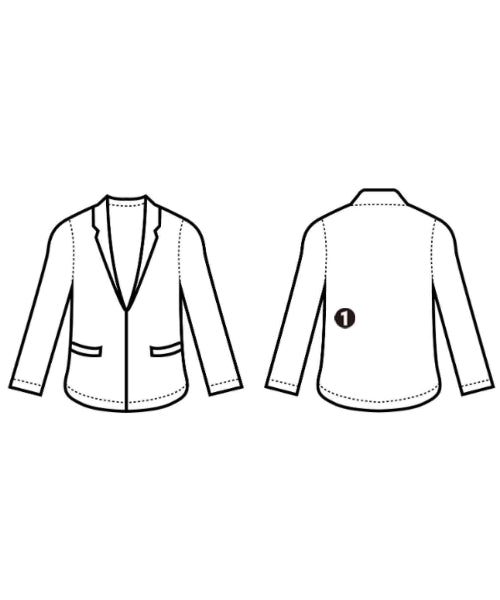 ARMANI COLLEZIONI แจ็คเก็ตลำลอง