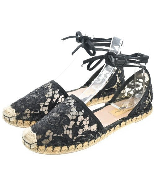 VALENTINO GARAVANI รองเท้าพื้นเชือกสาน