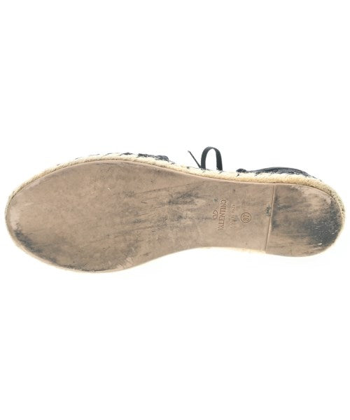 VALENTINO GARAVANI รองเท้าพื้นเชือกสาน