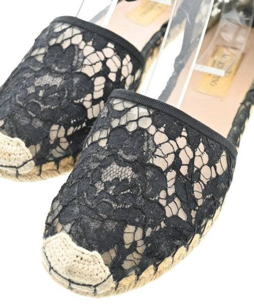 VALENTINO GARAVANI รองเท้าพื้นเชือกสาน