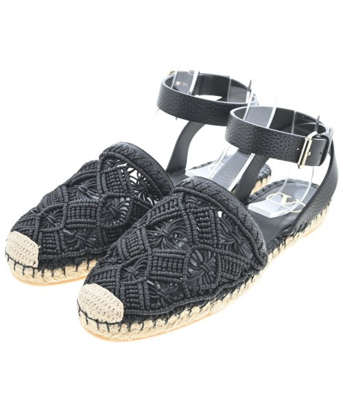 VALENTINO GARAVANI รองเท้าพื้นเชือกสาน
