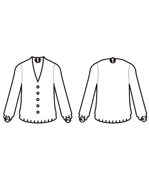OLD ENGLAND เสื้อคาร์ดิแกน