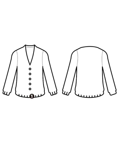 OLD ENGLAND เสื้อคาร์ดิแกน