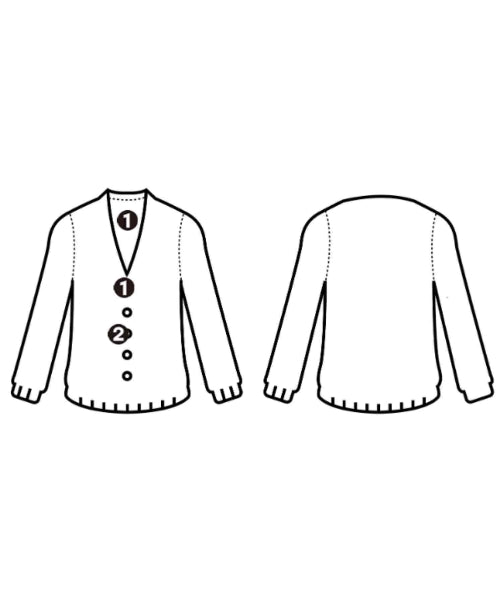 Cruciani เสื้อคาร์ดิแกน