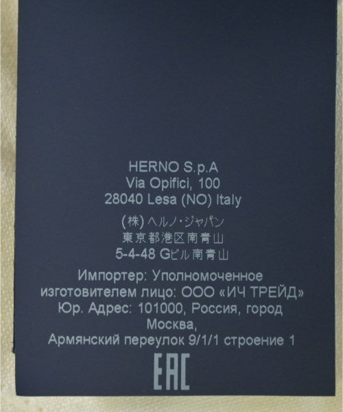 HERNO แจ็คเก็ตลำลอง