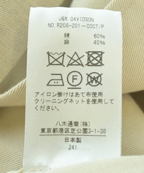 J&M DAVIDSON เสื้อโค้ทเชสเตอร์ฟิลด์