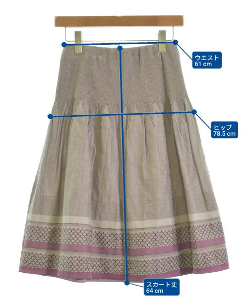 HANAE MORI กระโปรงยาวถึงเข่า