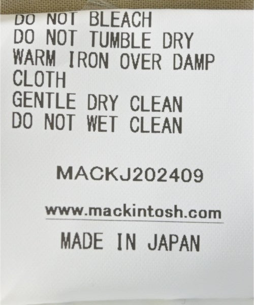 MACKINTOSH เสื้อคลุมคอปก Soutien