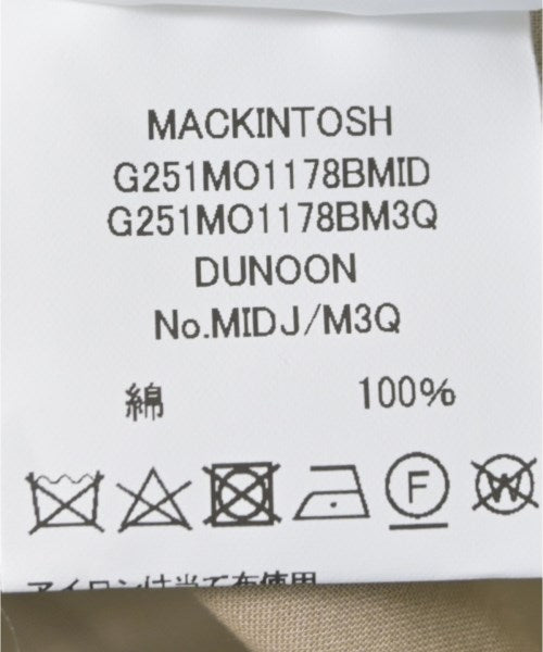 MACKINTOSH เสื้อคลุมคอปก Soutien