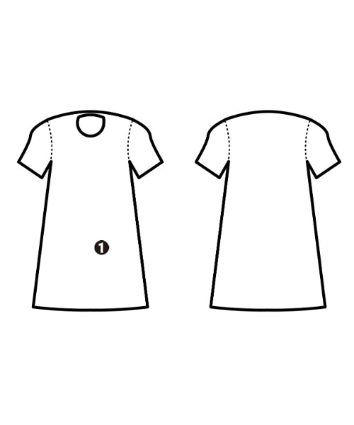 L'EQUIPE YOSHIE INABA เดรสที่เป็นเสื้อเชิ้ตตัวยาว