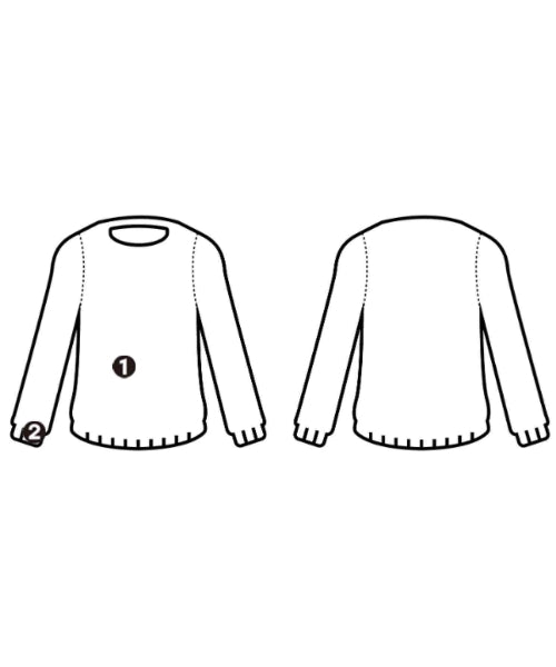 L'EQUIPE YOSHIE INABA เสื้อกันหนาว
