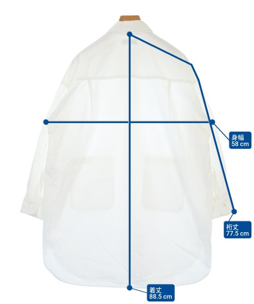 L'EQUIPE YOSHIE INABA เดรสที่เป็นเสื้อเชิ้ตตัวยาว