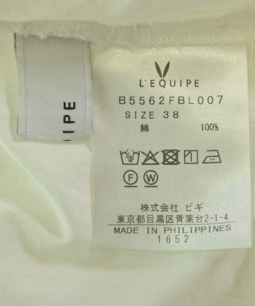 L'EQUIPE YOSHIE INABA เสื้อลำลอง