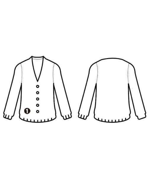 49AV JUNKO SHIMADA เสื้อคาร์ดิแกน