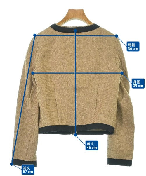 LANVIN COLLECTION แจ็คเก็ตไม่มีปก