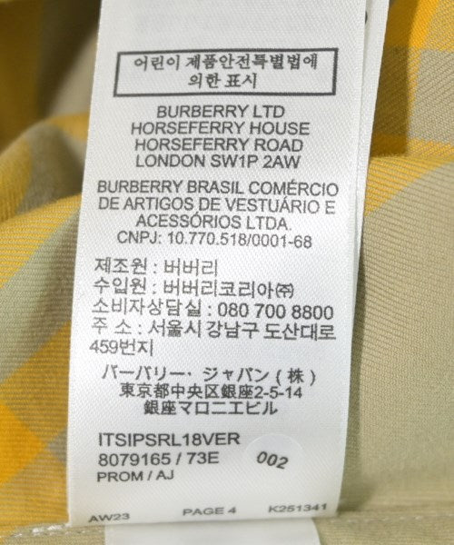 BURBERRY เสื้อลำลอง