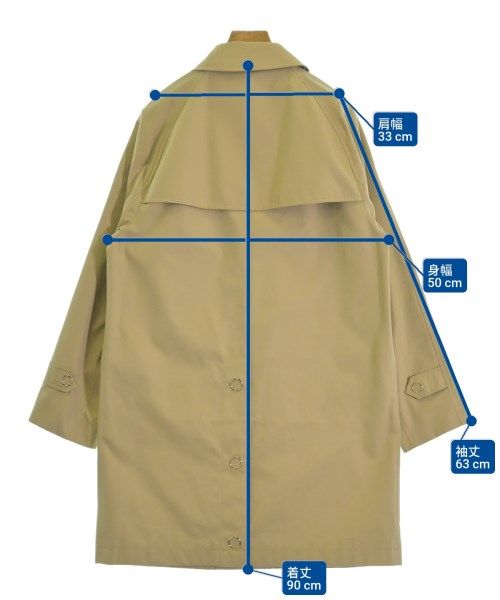 BURBERRY เสื้อคลุมคอปก Soutien