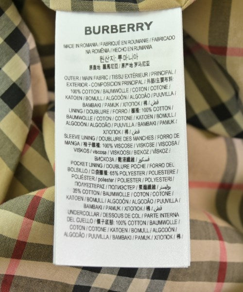 BURBERRY เสื้อคลุมคอปก Soutien