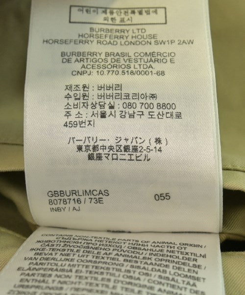 BURBERRY เสื้อกันฝน