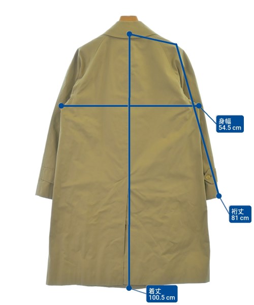 BURBERRY เสื้อคลุมคอปก Soutien