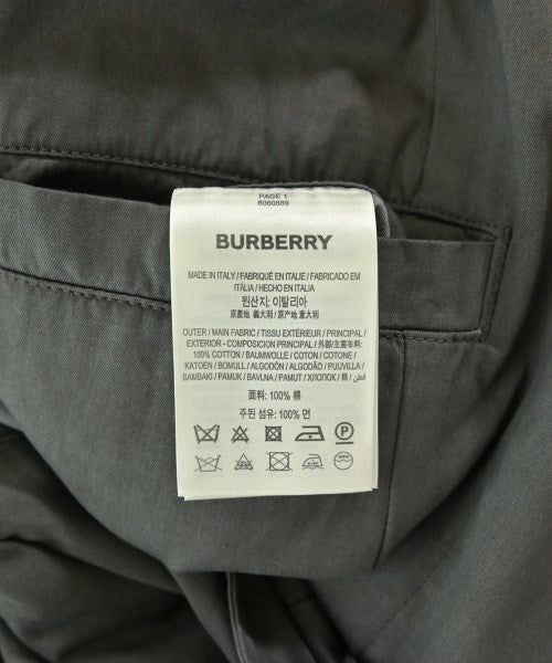 BURBERRY เสื้อคลุมคอปก Soutien