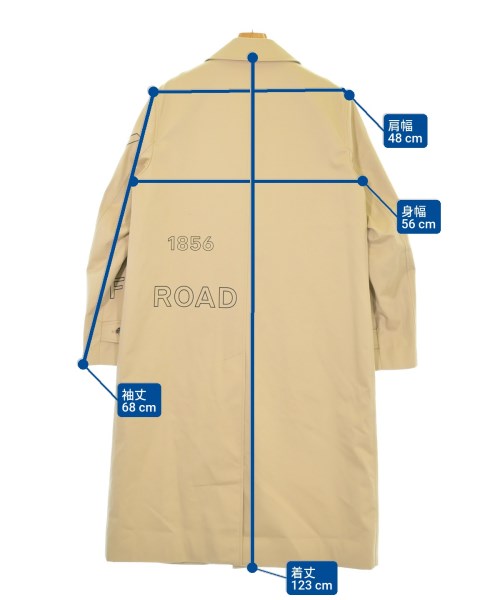 BURBERRY เสื้อคลุมคอปก Soutien