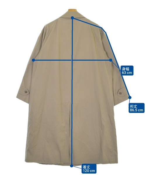 BURBERRY เสื้อคลุมคอปก Soutien