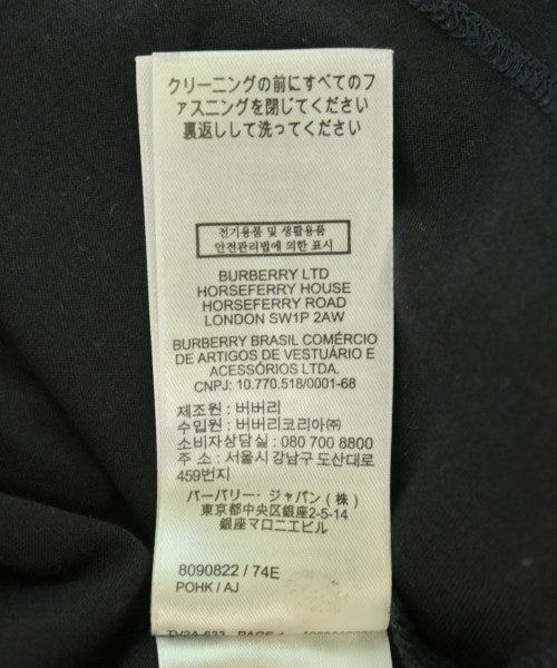 BURBERRY เสื้อยืด/เสื้อท็อปส์