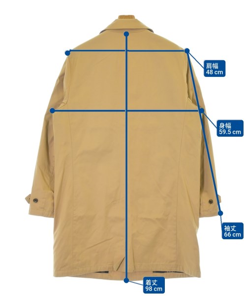 Brooks Brothers เสื้อคลุมคอปก Soutien