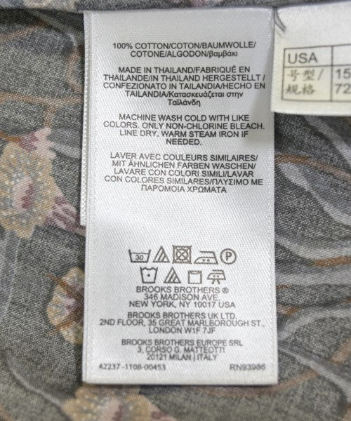 Brooks Brothers เดรสที่เป็นเสื้อเชิ้ตตัวยาว