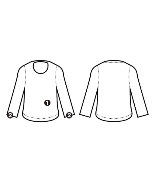 AKRIS เสื้อยืด/เสื้อท็อปส์