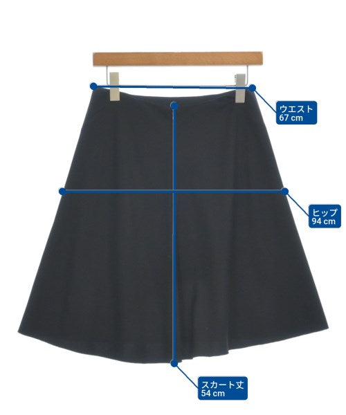 JIL SANDER NAVY กระโปรงยาวถึงเข่า