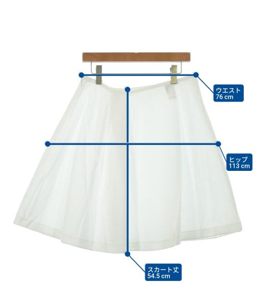 JIL SANDER NAVY กระโปรงยาวถึงเข่า