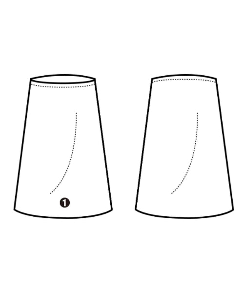 JIL SANDER NAVY กระโปรงยาว/แม็กซี่ยาว