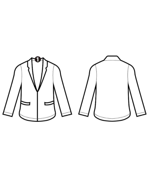 JIL SANDER NAVY แจ็คเก็ตลำลอง