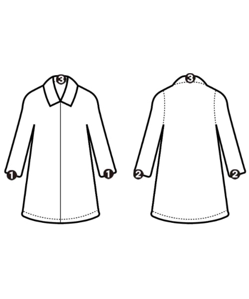 JIL SANDER เสื้อโค้ทเชสเตอร์ฟิลด์