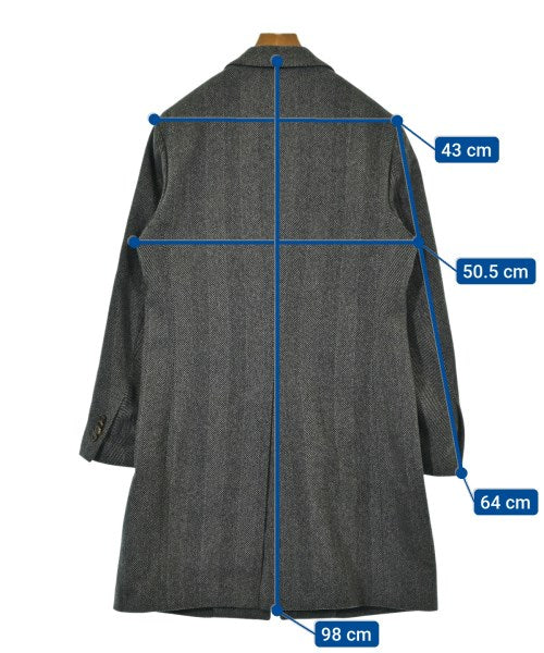 LARDINI เสื้อโค้ทเชสเตอร์ฟิลด์
