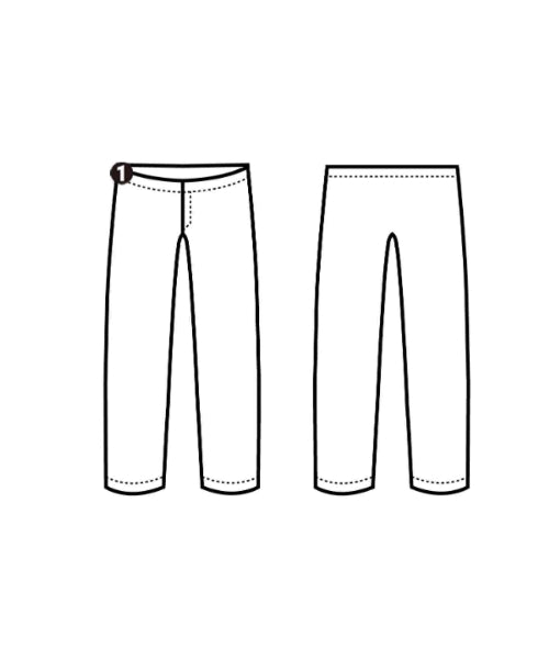 GERMANO กางเกงขายาว