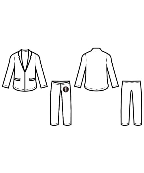 CARUSO ชุดสูทแบบครบเซต (อื่นๆ)